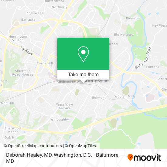 Mapa de Deborah Healey, MD