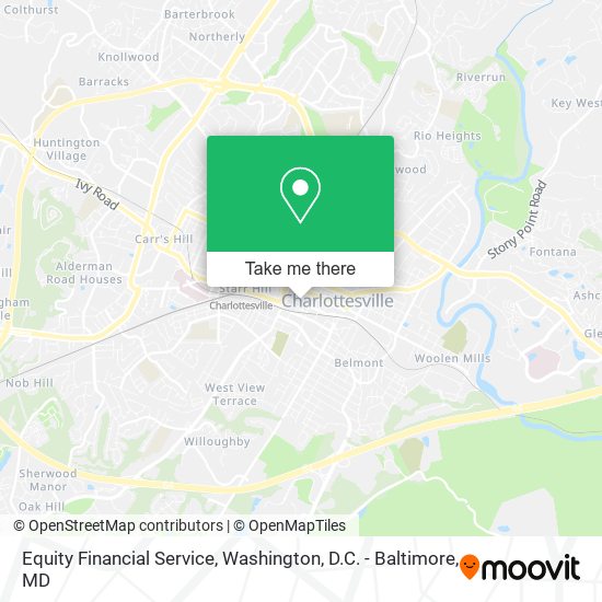 Equity Financial Service map