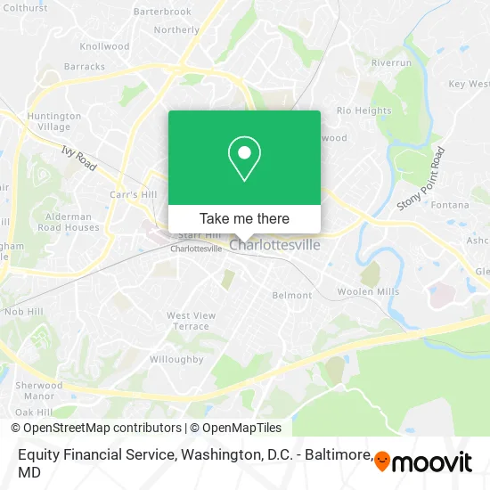 Equity Financial Service map