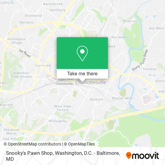 Snooky's Pawn Shop map