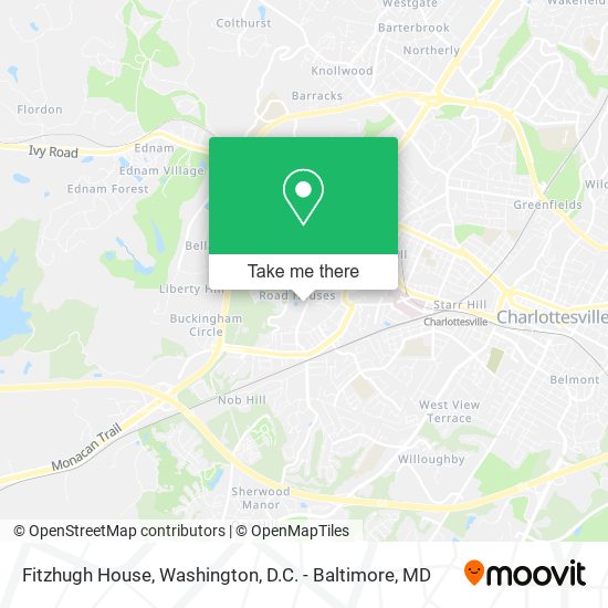 Fitzhugh House map