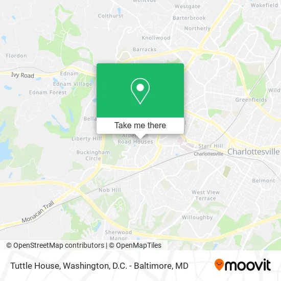 Mapa de Tuttle House