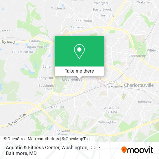 Aquatic & Fitness Center map