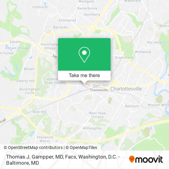 Thomas J. Gampper, MD, Facs map