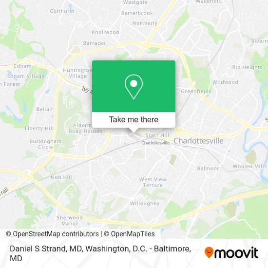 Daniel S Strand, MD map