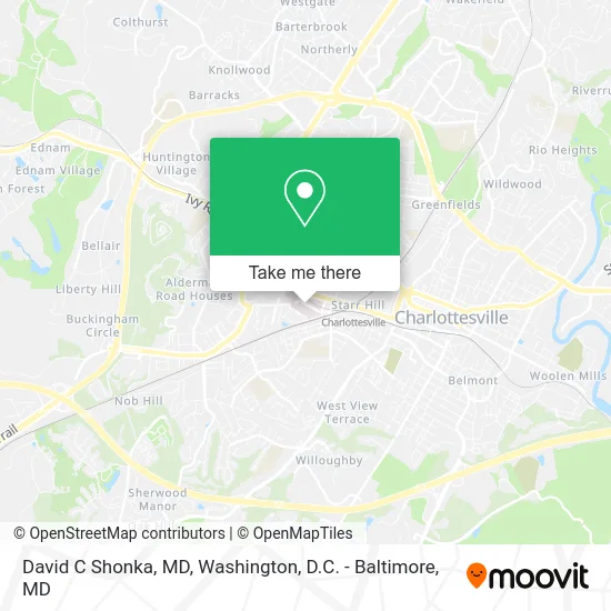 David C Shonka, MD map