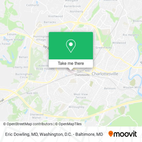 Eric Dowling, MD map