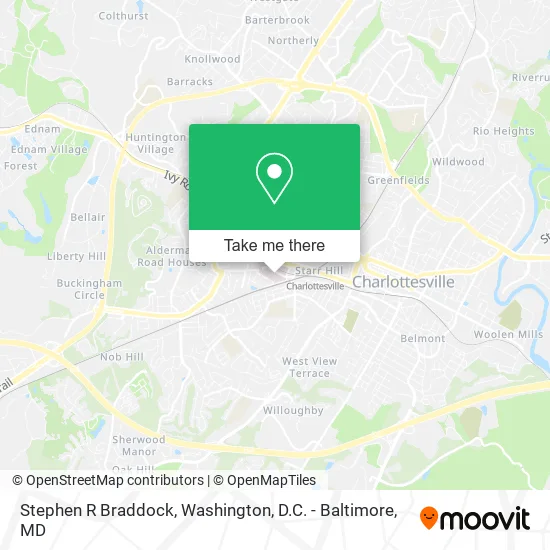 Stephen R Braddock map