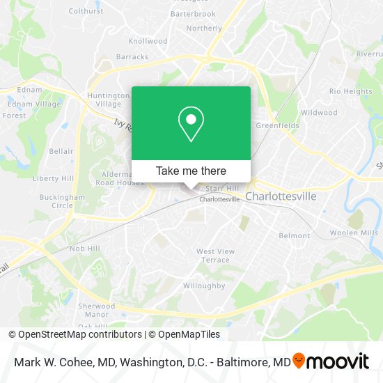 Mark W. Cohee, MD map