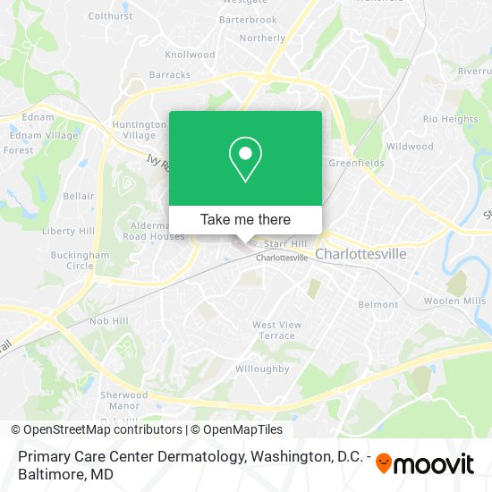 Primary Care Center Dermatology map