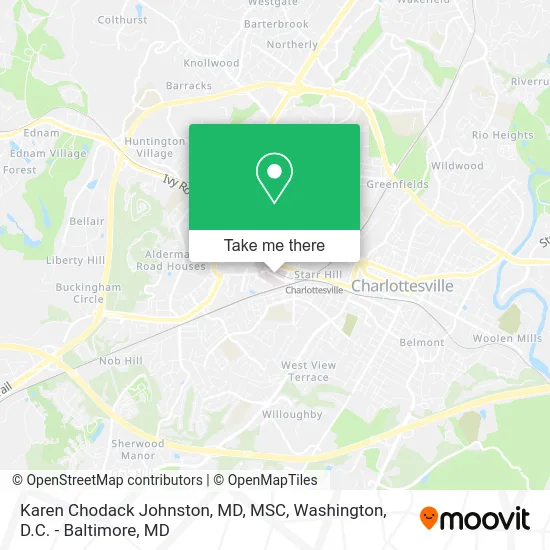 Karen Chodack Johnston, MD, MSC map