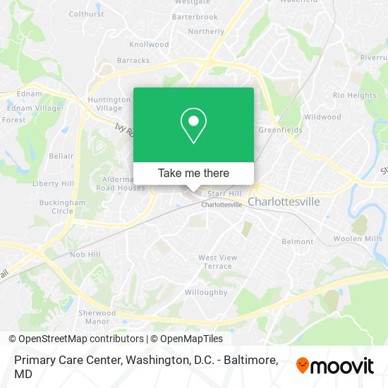 Primary Care Center map