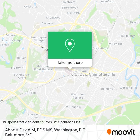 Mapa de Abbott David M, DDS MS