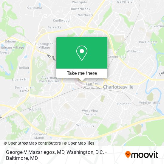 George V Mazariegos, MD map