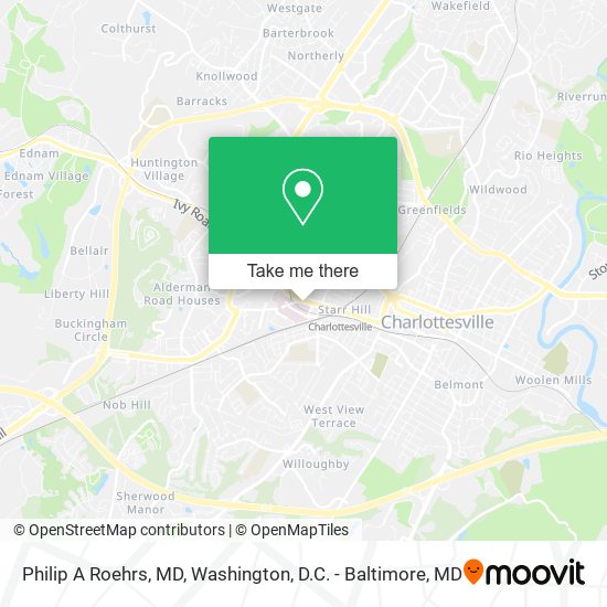 Mapa de Philip A Roehrs, MD