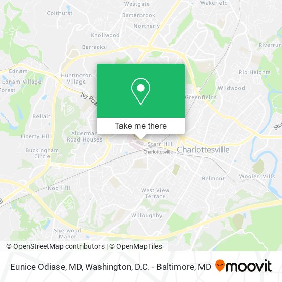 Eunice Odiase, MD map