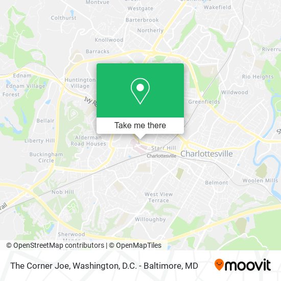 Mapa de The Corner Joe