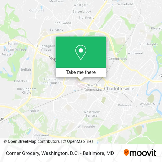 Corner Grocery map