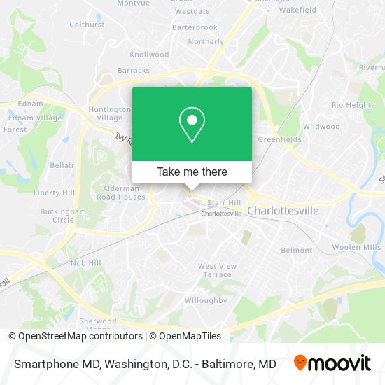 Smartphone MD map