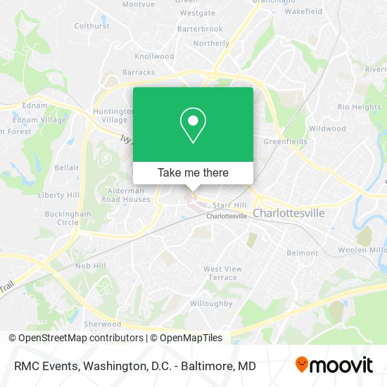 RMC Events map