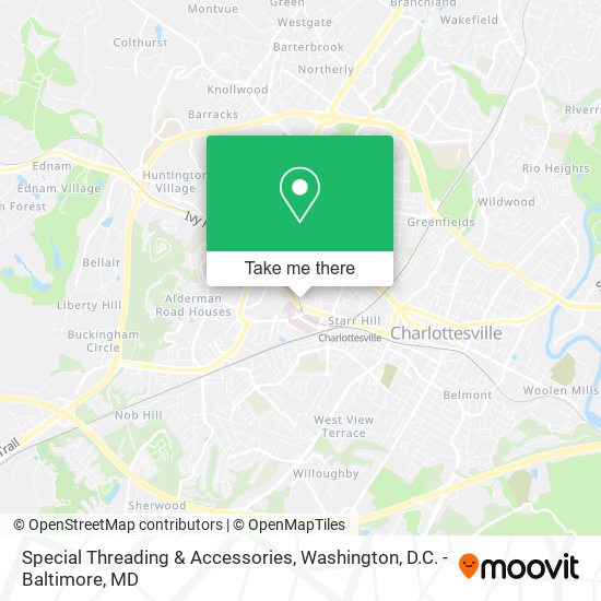 Mapa de Special Threading & Accessories