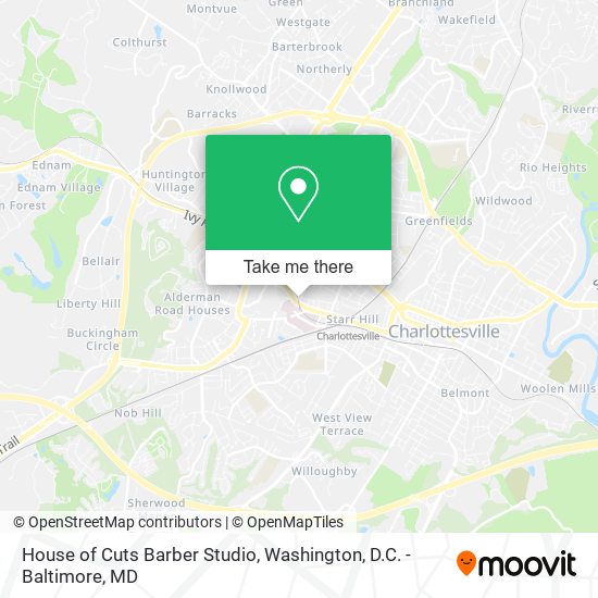 Mapa de House of Cuts Barber Studio