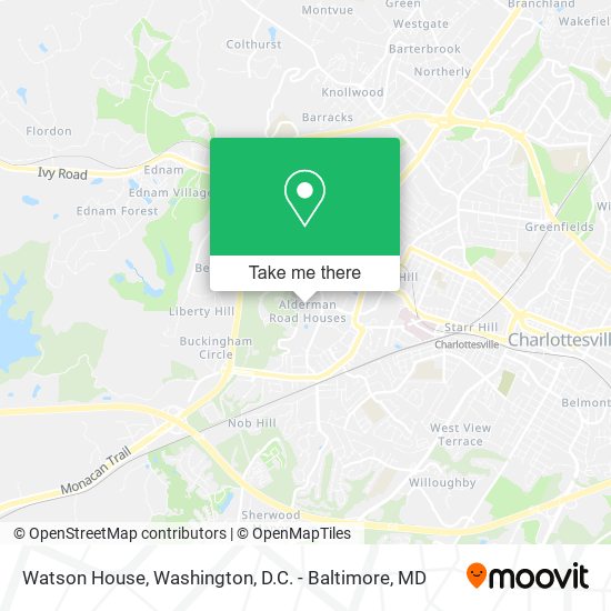 Mapa de Watson House