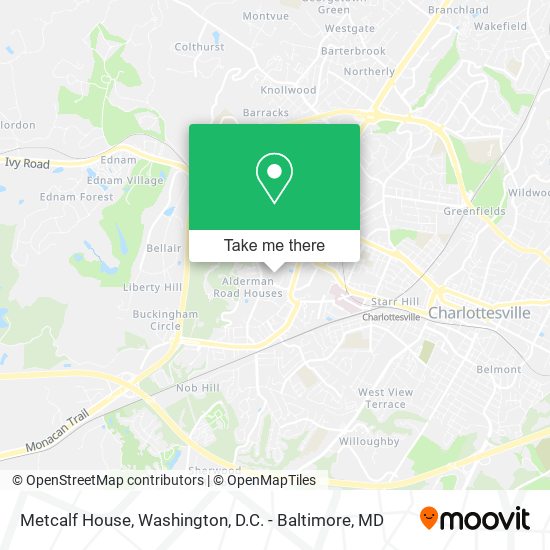Mapa de Metcalf House
