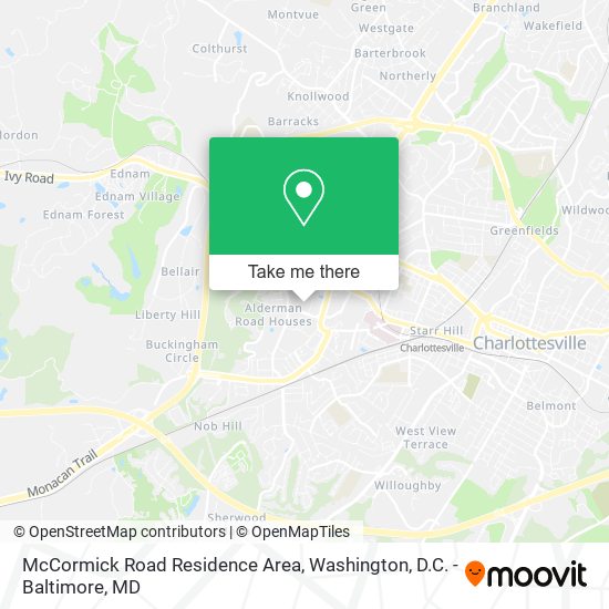 McCormick Road Residence Area map