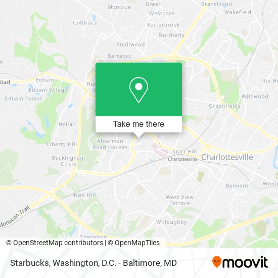 Starbucks map