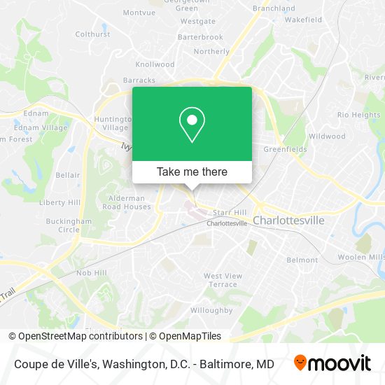 Coupe de Ville's map