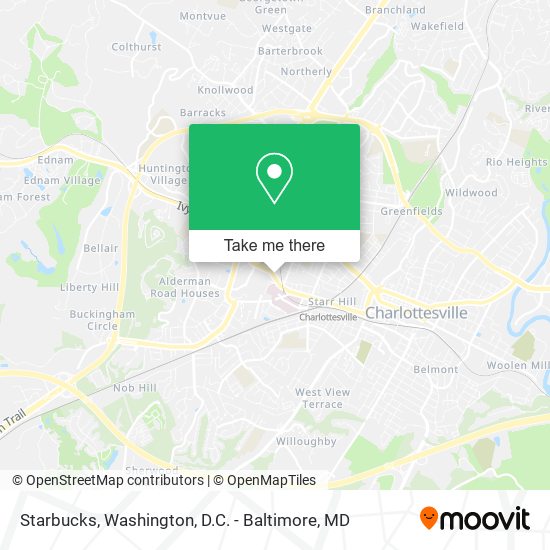 Starbucks map