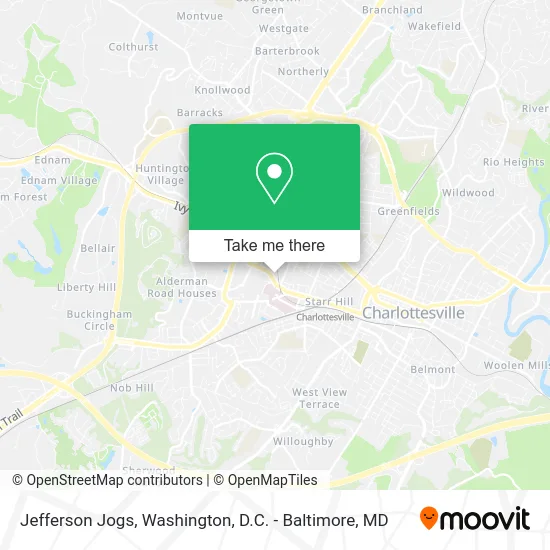 Jefferson Jogs map