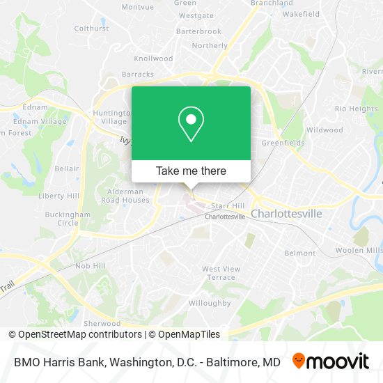 BMO Harris Bank map