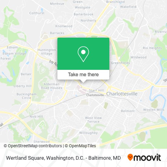 Mapa de Wertland Square