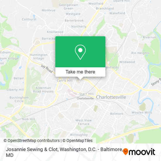 Mapa de Josannie Sewing & Clot