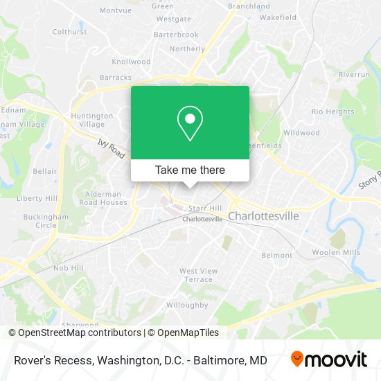 Rover's Recess map
