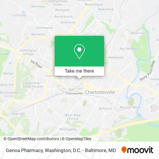 Genoa Pharmacy map