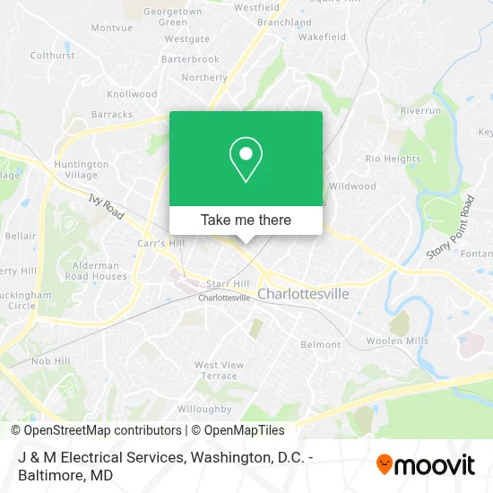 J & M Electrical Services map