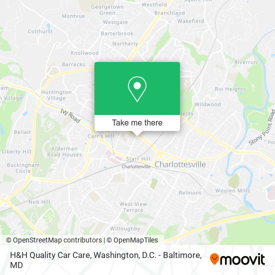 H&H Quality Car Care map