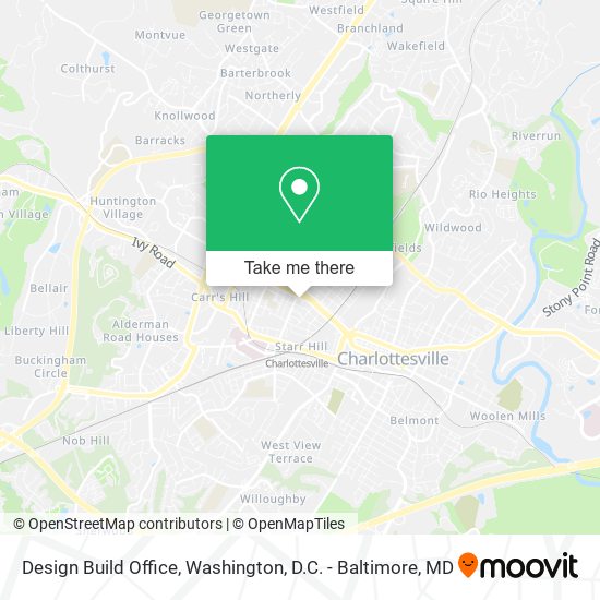 Design Build Office map