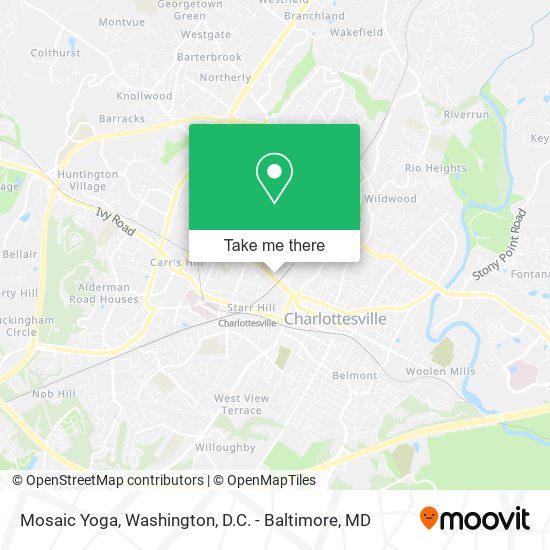 Mosaic Yoga map
