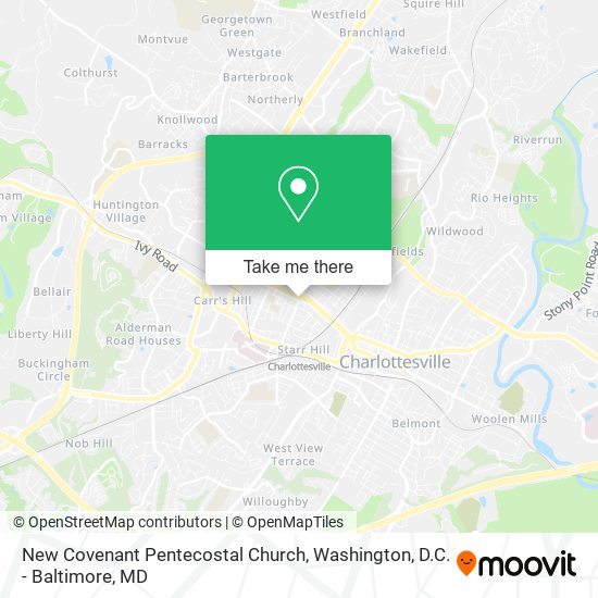 New Covenant Pentecostal Church map