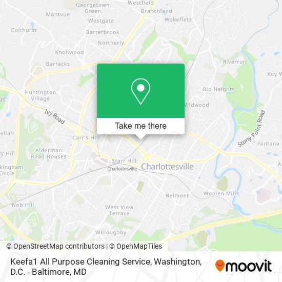 Mapa de Keefa1 All Purpose Cleaning Service