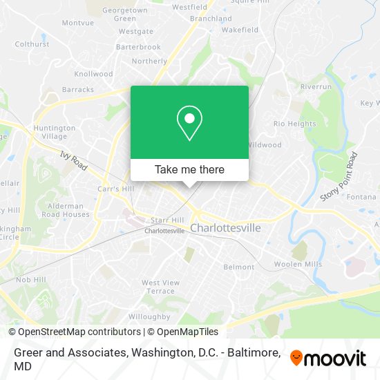 Greer and Associates map