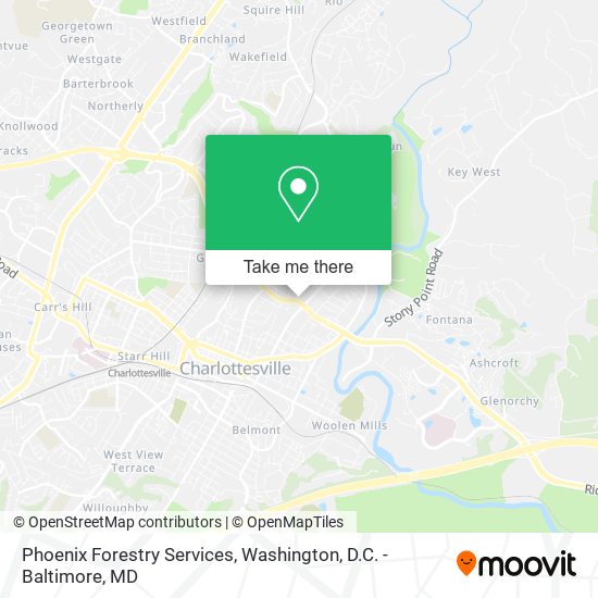 Phoenix Forestry Services map