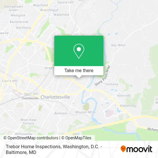 Trebor Home Inspections map