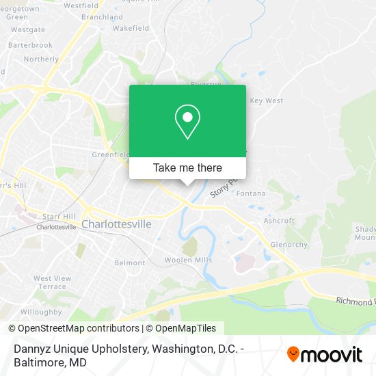 Dannyz Unique Upholstery map