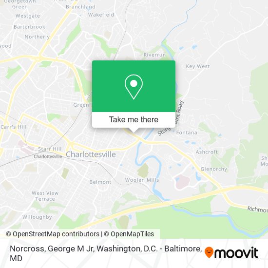 Norcross, George M Jr map