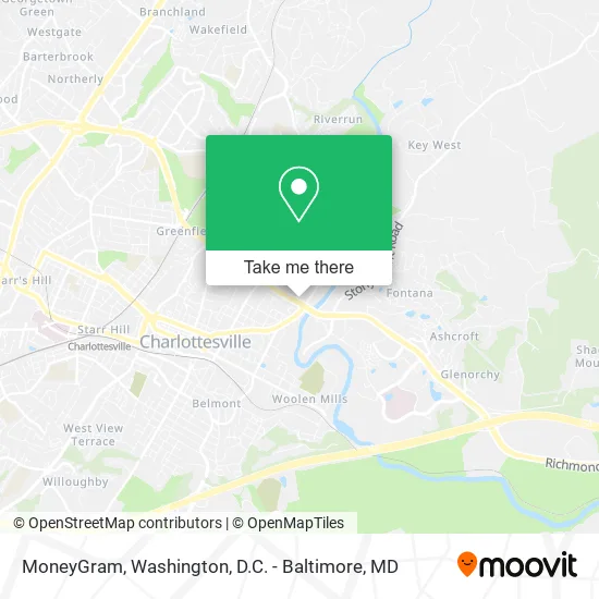 MoneyGram map
